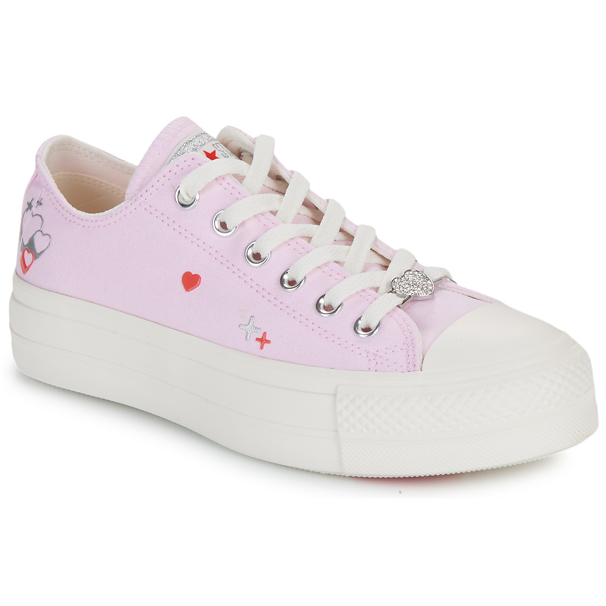 Scarpe Donna Sneakers basse Converse CHUCK TAYLOR ALL STAR LIFT Rosa