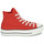 Scarpe Donna Sneakers alte Converse CHUCK TAYLOR ALL STAR LIFT Rosso