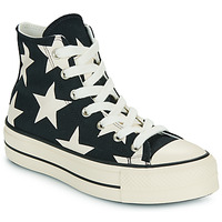 Scarpe Donna Sneakers alte Converse CHUCK TAYLOR ALL STAR LIFT Nero / Bianco