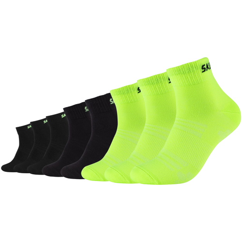 Biancheria Intima Calze sportive Skechers 3PPK Men Mesh Ventilation Quarter Socks Multicolore