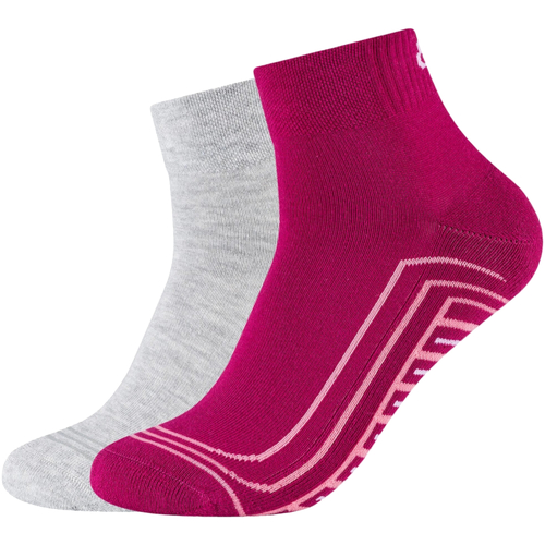 Biancheria Intima Calze sportive Skechers 2PPK Basic Cushioned Quarter Socks Grigio