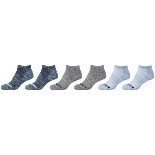 Biancheria Intima Bambino Calze sportive Skechers 6PPK Casual Super Soft Sneaker Socks Multicolore