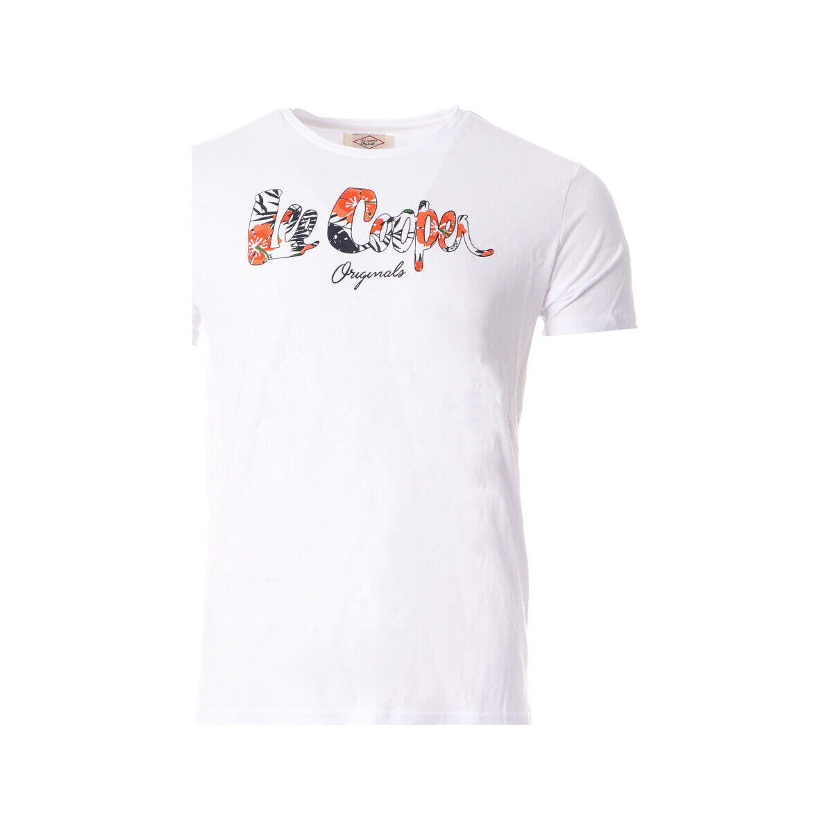 Abbigliamento Uomo T-shirt & Polo Lee Cooper LEE-011116 Bianco