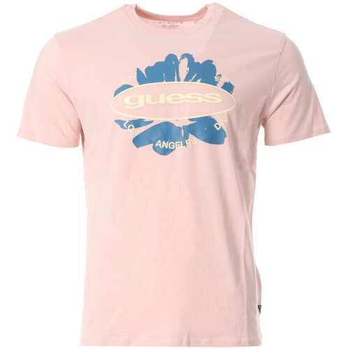 Abbigliamento Uomo T-shirt & Polo Guess G-M3GI61K9RM1 Rosa
