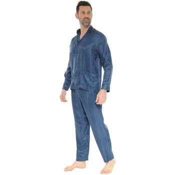 Abbigliamento Uomo Pigiami / camicie da notte Pilus SILK Blu