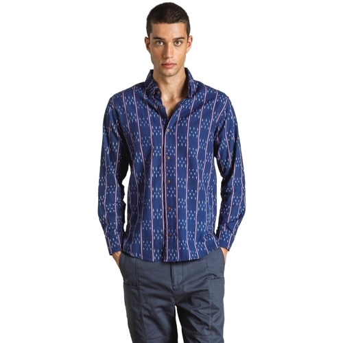 Abbigliamento Uomo Camicie maniche lunghe Otherwise Lucas Shirt - Blue Blu