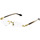 Orologi & Gioielli Uomo Occhiali da sole Gucci GG1221O Occhiali Vista, Oro, 56 mm Oro