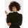 Abbigliamento Donna Vestiti Twin Set abito lungo in maglia e tulle Nero