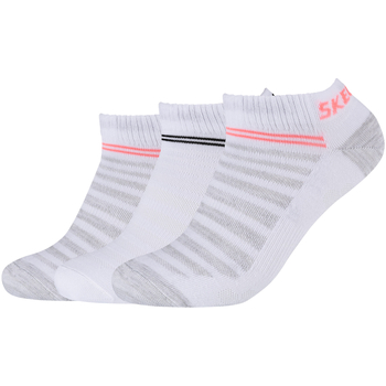 Biancheria Intima Calze sportive Skechers 3PPK Mesh Ventilation Socks Bianco