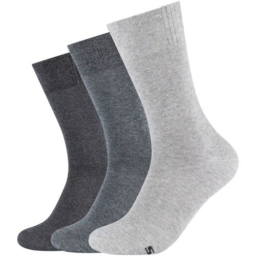 Biancheria Intima Uomo Calze sportive Skechers 3pk Men's Basic Socks Grigio