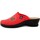 Scarpe Donna Pantofole Fly Flot Pantofole Donna in Tessuto, 96W73 Rosso
