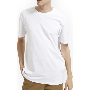 Abbigliamento Uomo T-shirt & Polo Selected 16087842 BRIGHTWHITE Bianco