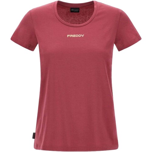Abbigliamento Donna T-shirt & Polo Freddy T-Shirt Manica Corta Rosa