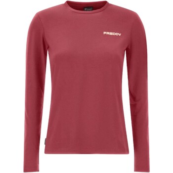 Abbigliamento Donna T-shirt & Polo Freddy T-Shirt Manica Lunga Rosa