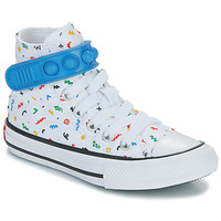 Scarpe Unisex bambino Sneakers alte Converse CHUCK TAYLOR ALL STAR BUBBLE STRAP 1V Multicolore