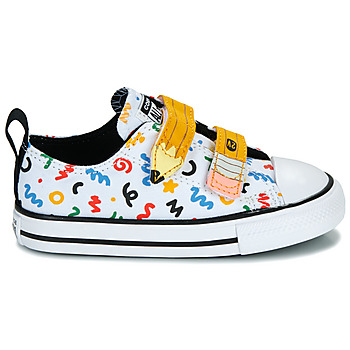Converse CHUCK TAYLOR ALL STAR EASY-ON DOODLES Bianco / Multicolore