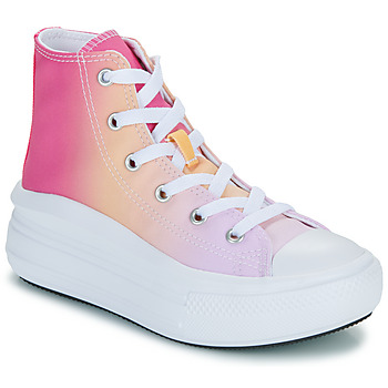 Scarpe Bambina Sneakers alte Converse CHUCK TAYLOR ALL STAR MOVE PLATFORM BRIGHT OMBRE Multicolore