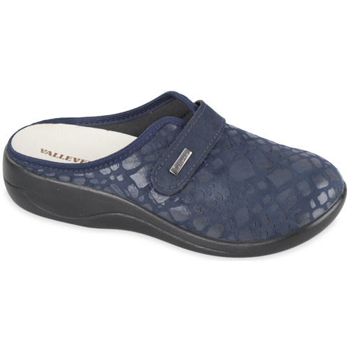 Scarpe Donna Pantofole Valleverde 37402-1001 Blu