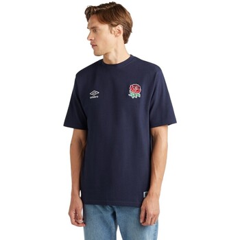 Abbigliamento Uomo T-shirts a maniche lunghe Umbro Dynasty Blu