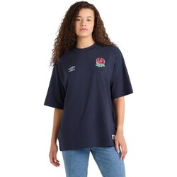 Abbigliamento Donna T-shirts a maniche lunghe Umbro Dynasty Blu