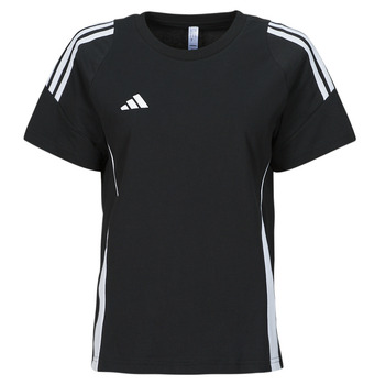 Abbigliamento Donna T-shirt maniche corte adidas Performance TIRO24 SWTEEW Nero / Bianco