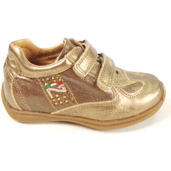 Scarpe Bambina Sneakers NeroGiardini 26260-RI 024 - sneaker  con st Oro