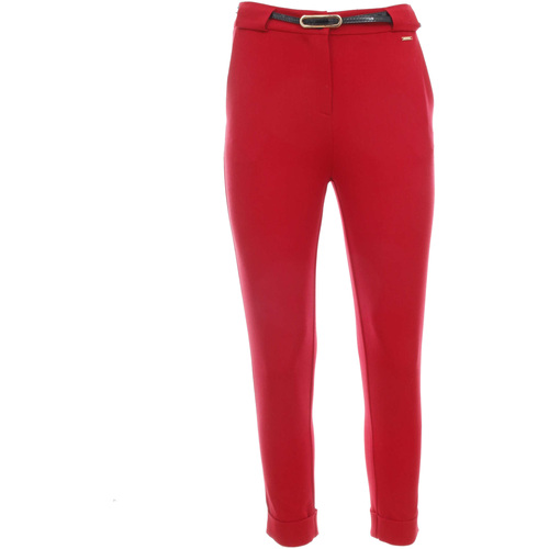 Abbigliamento Donna Pantaloni Fracomina FR19FP132  234-UNICA - Pantalo Rosso