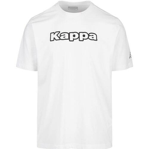 Abbigliamento Uomo T-shirt & Polo Kappa 303HZ60 001-UNICA - T-shirt Lo Bianco