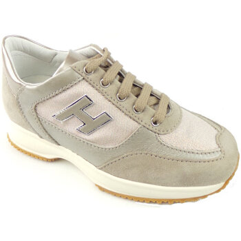 Scarpe Bambina Sneakers Hogan HXC00N03242-4K7013J-4K7013J - Beige