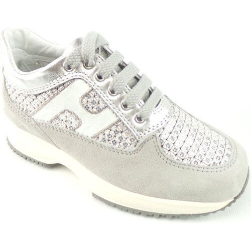 Scarpe Bambina Sneakers Hogan HXC00N0C640-3XW4782 - Interact Bianco