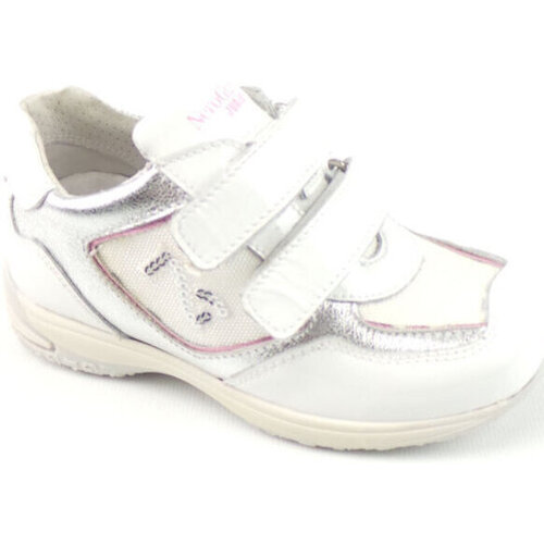 Scarpe Bambina Sneakers NeroGiardini P226561-F707 - SNEAKERS STRAPP Bianco