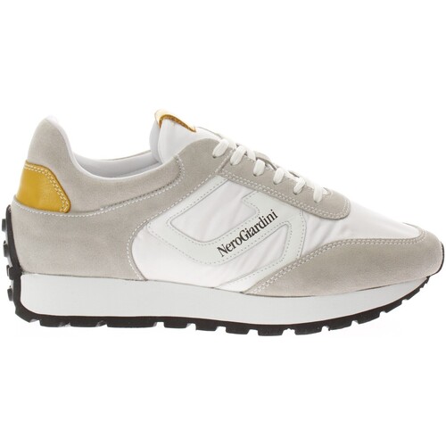 Scarpe Uomo Sneakers NeroGiardini E302831U 112-UNICA - Sneaker i Bianco