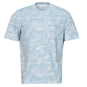 Abbigliamento Uomo T-shirt maniche corte Armani Exchange 3DZTEU Blu / Cielo