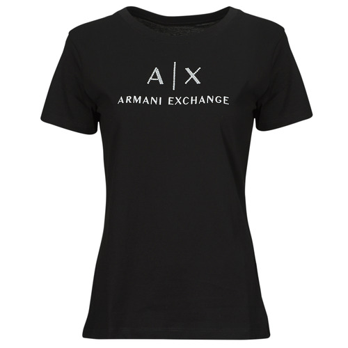 Abbigliamento Donna T-shirt maniche corte Armani Exchange 3DYTAF Nero