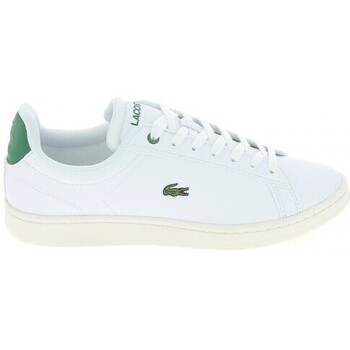 Scarpe Bambino Sneakers Lacoste Carnaby Pro Jr Blanc Vert Bianco
