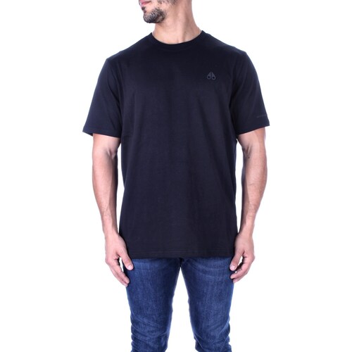 Abbigliamento Uomo T-shirt maniche corte Moose Knuckles M13MT719 Nero
