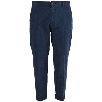 Abbigliamento Uomo Pantaloni Liu Jo m223p301caprivelvet-711 Blu