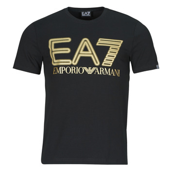 Abbigliamento Uomo T-shirt maniche corte Emporio Armani EA7 TSHIRT 3DPT37 Nero