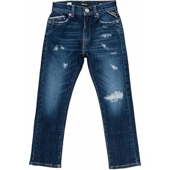 Abbigliamento Bambino Jeans Replay JEANS SB9081.060 Blu
