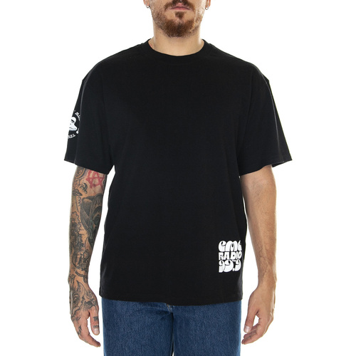 Abbigliamento Uomo T-shirt & Polo Edwin EMC Radio TS Black Nero