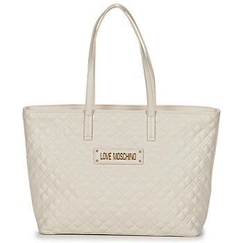 Borse Donna Tote bag / Borsa shopping Love Moschino QUILTED BAG JC4166 Ivorio