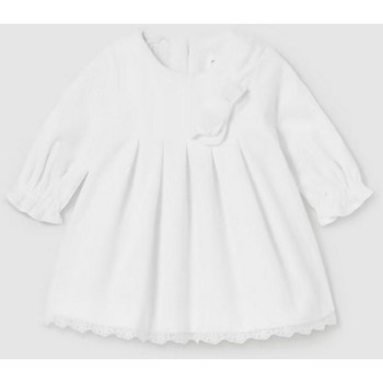 Abbigliamento Bambina Abiti corti Mayoral ATRMPN-42172 Bianco