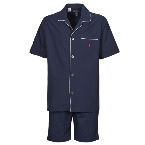 Abbigliamento Uomo Pigiami / camicie da notte Polo Ralph Lauren S / S PJ SET-SLEEP-SET Marine