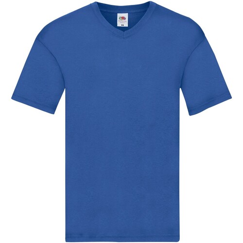 Abbigliamento Uomo T-shirts a maniche lunghe Fruit Of The Loom 61426 Blu