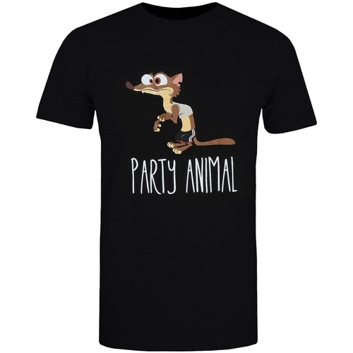 Abbigliamento Uomo T-shirts a maniche lunghe Zootropolis Party Animal Nero