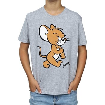 Abbigliamento Bambino T-shirt maniche corte Dessins Animés Angry Mouse Grigio
