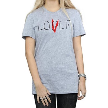 Abbigliamento Donna T-shirts a maniche lunghe It Loser Lover Grigio