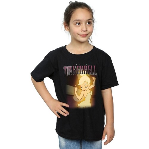 Abbigliamento Bambina T-shirts a maniche lunghe Tinkerbell BI1057 Nero