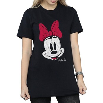 Abbigliamento Donna T-shirts a maniche lunghe Disney BI1160 Nero