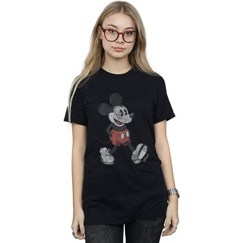 Abbigliamento Donna T-shirts a maniche lunghe Disney Walking Nero